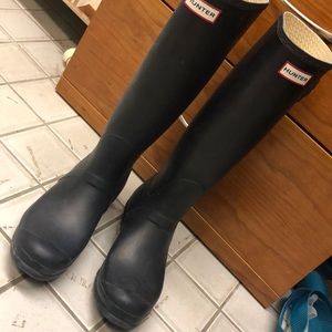 Hunter rain boots Navy - Tall